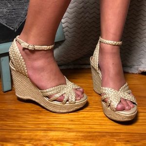 Lucky Brand platform wedges